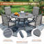 Table de salle à manger de patio-1002100500