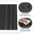 7.5x20 FT Garage Floor Mat, Heavy Duty PVC, Waterproof Non-Slip, Industrial Protector (Black)-129507321