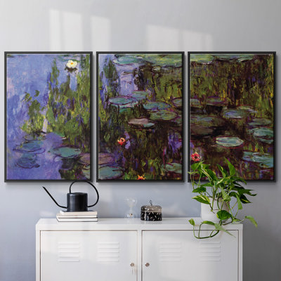 Jardins par Monet, 3 pièces