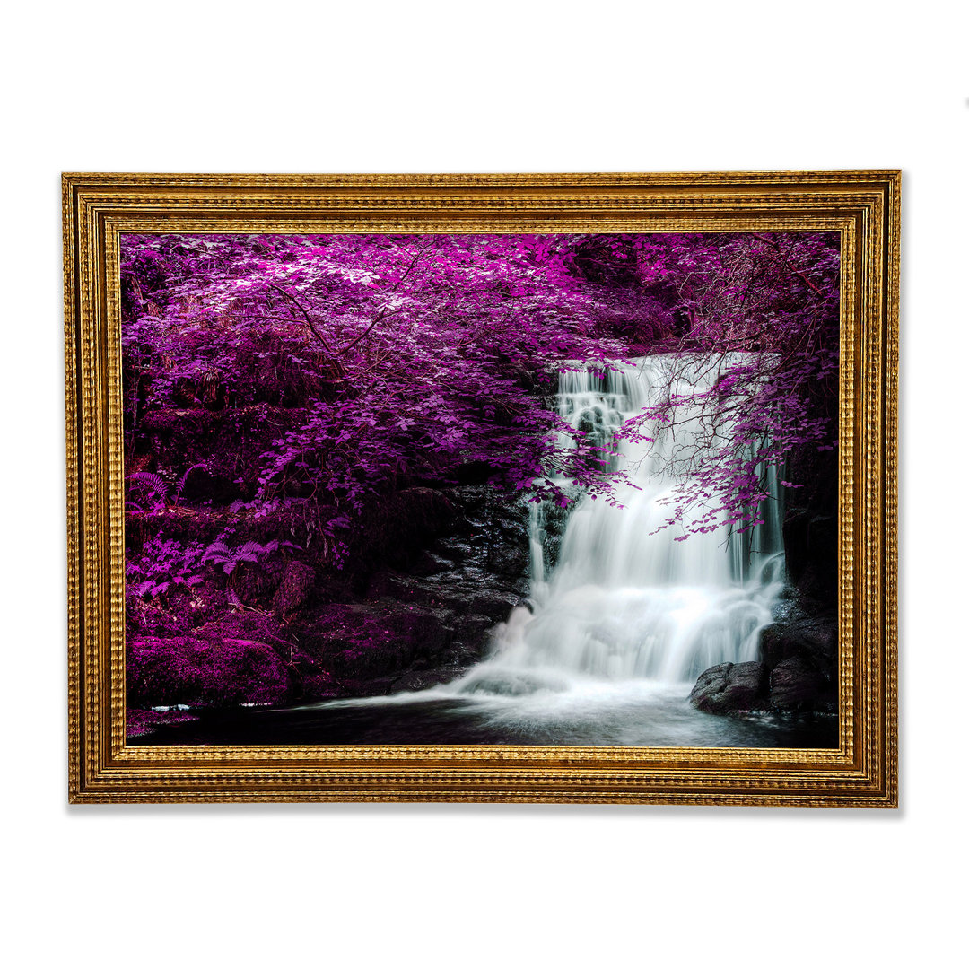 Purple Tree Beauty - Einzelner Bilderrahmen Kunstdrucke