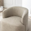 Fauteuil demi-tonneau pivotant de 32 po Tybias-715536407