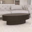Wood Oval Coffee Table For Living Room-1441307959