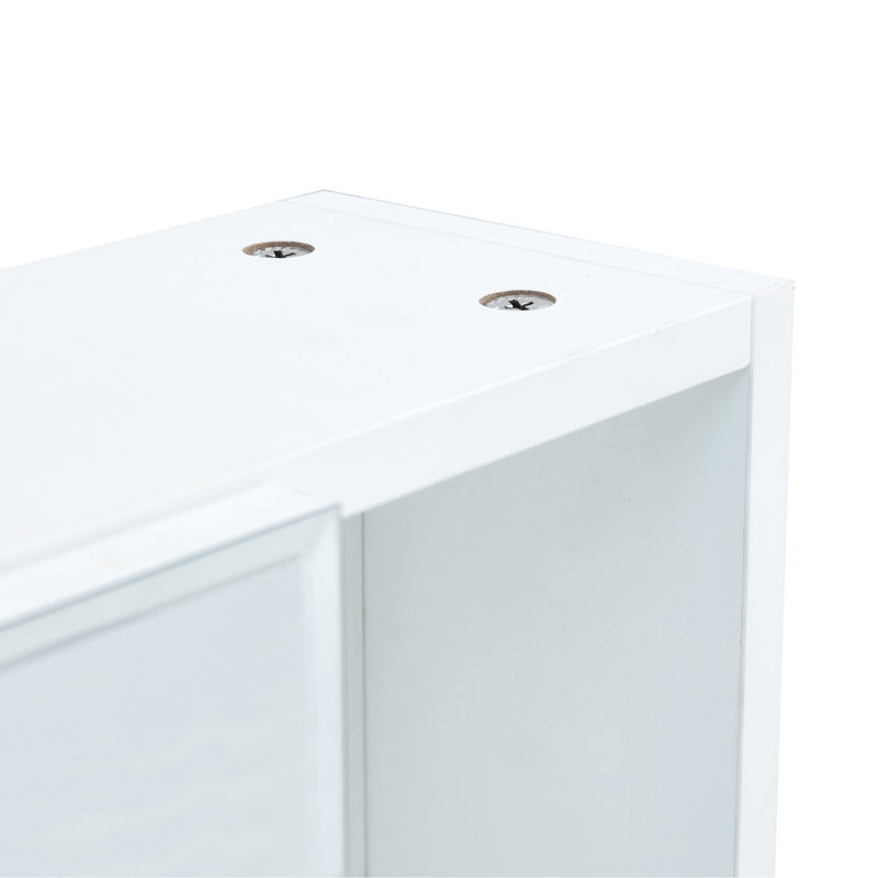 Armoire de toilette murale à miroir avec rangement et porte-serviettes, peu encombrante et fonctionnelle