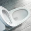 Toilette allongée blanche à double chasse 4 / 6L GPF Patton