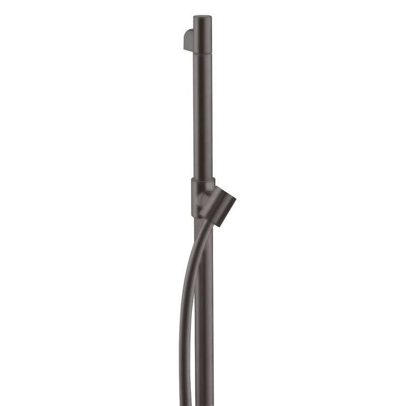 AXOR Starck Wallbar 36", Brushed Black Chrome