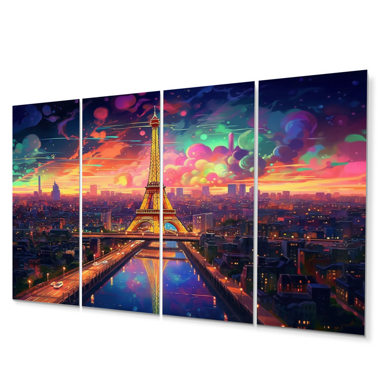 Cities & Countries Wall Decor on Metal