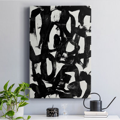 Graffiti Tangle I - Wrapped Canvas Print