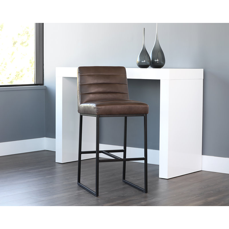 Spyros Counter Stool - Havana Dark Brown, Dark Brown, Counter Stool (26" Seat Height)