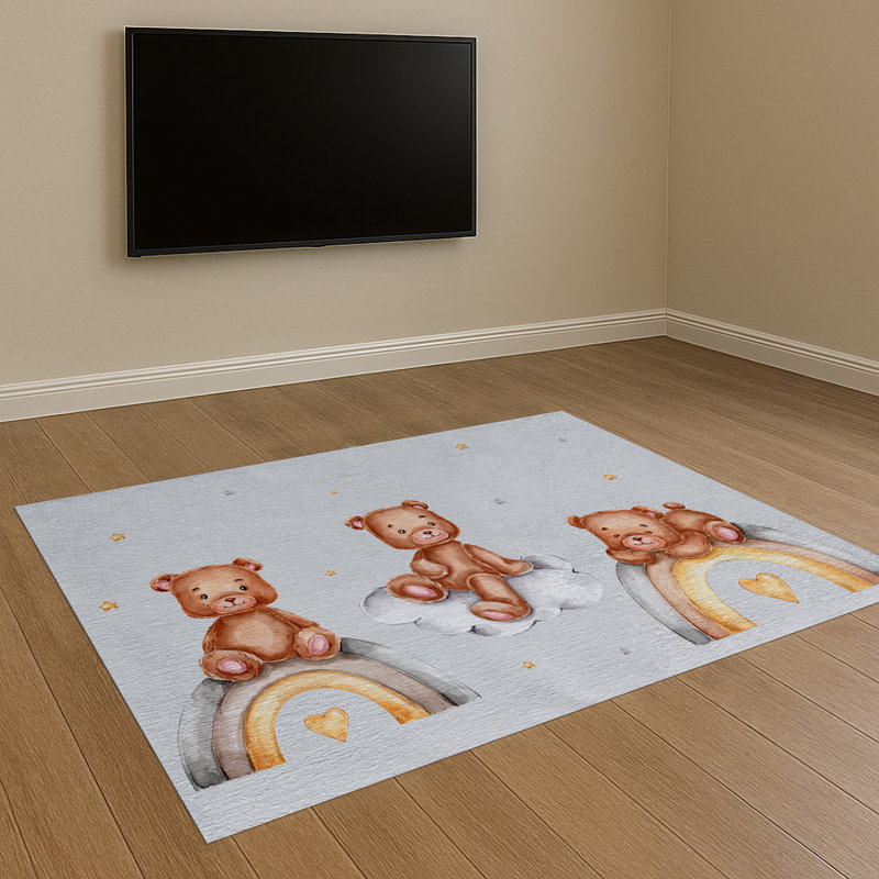 Geometric Shapes Area Rug, Rectangle 140 x 200 cm