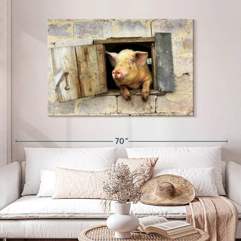 Brampt souriant cochon