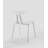 Modern Simple Transparent Backrest Dining Chair-417964986