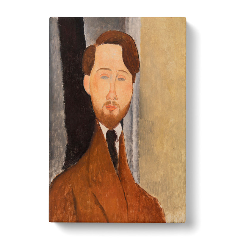 Leopold Zborowksi by Amedeo Modigliani - Wrapped Canvas, 50cm H x 35cm W x 3cm D