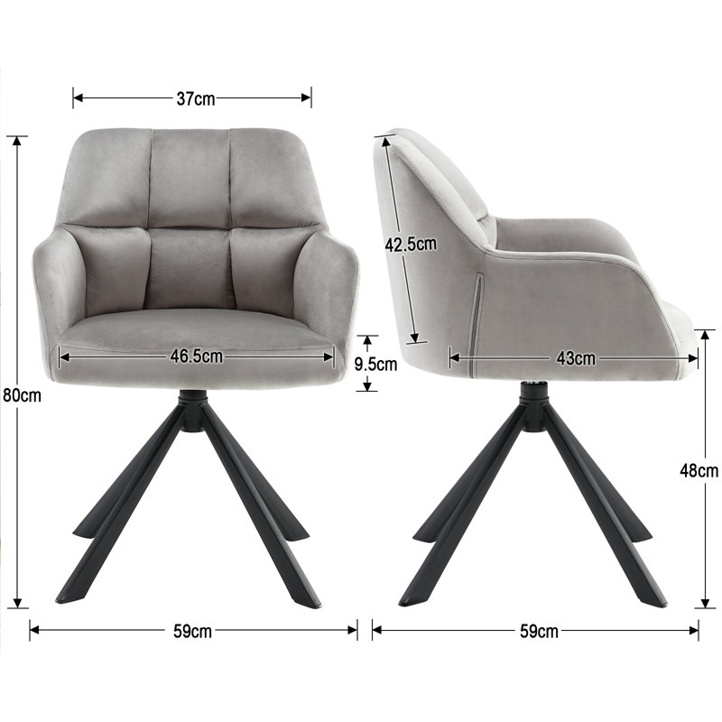 Largo Office Chair, Grey