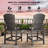 Outdoor Recycled Poly Adirondack Barstools-1458087023