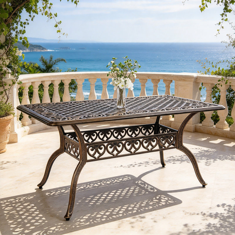 Table bistro 60 po , bronze