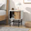 Nickeya 40 cm W Bedside Table-1615292661