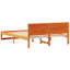 Bed Frame with Headboard Solid Pine Wood-2085284112-2085284119