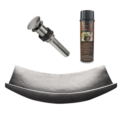 Ensemble de lavabo et de drain pour salle de bain Premier Copper Products BSP5_VREC18MSEN-P