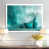 White Picture Framed