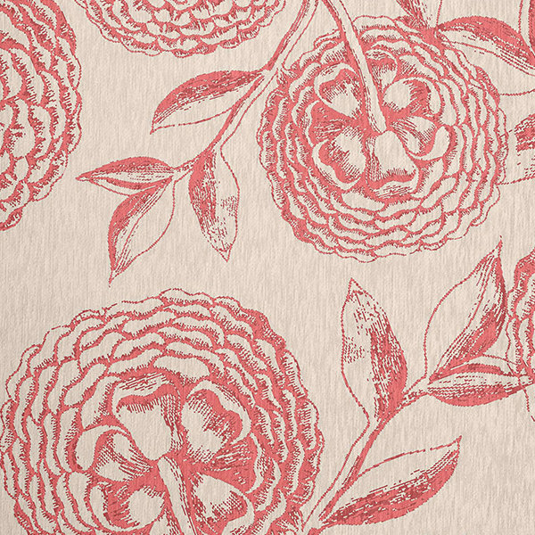 Chenille Floral Indoor Rug