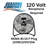 Seasons Comfort 20 Inch High Velocity Fan, 3 Speed Settings, Black - FHV20