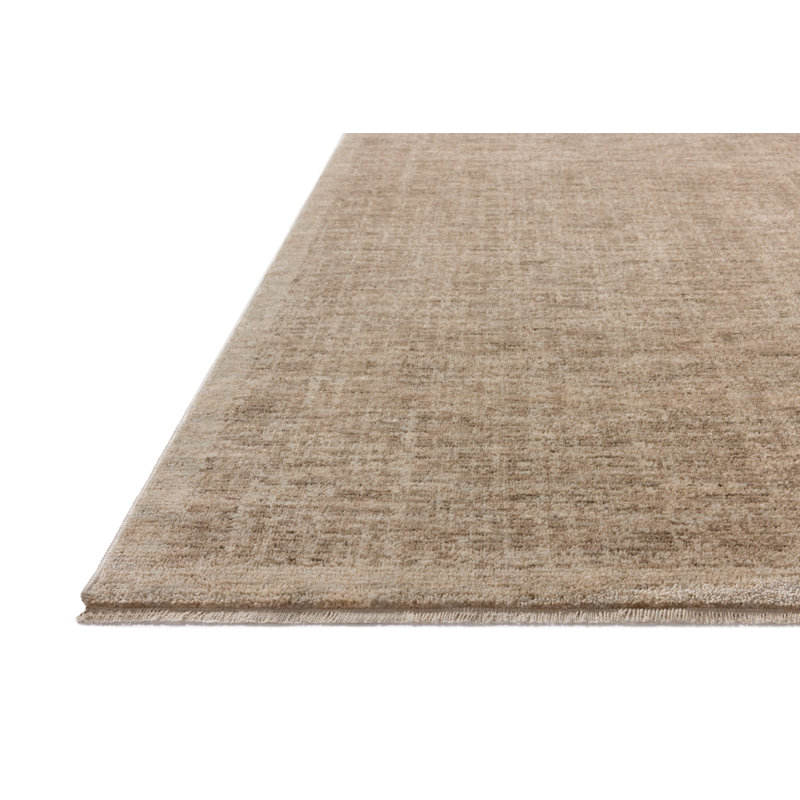 17 Stories Bethalto Taupe / Bone Area Rug, Rectangle 3'11" x 5'7"
