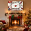 Ensemble de 3 impressions sur toile, flocons de neige-1207948079