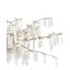 Forest Dawn 8 - Light LED Chandelier