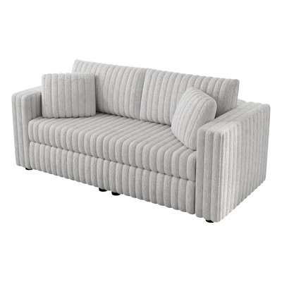 Comfortable 2-Person Modular Sofa With Practical Storage And Stylish Design