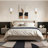1-light Brass Dimmable Armed Wall Sconces