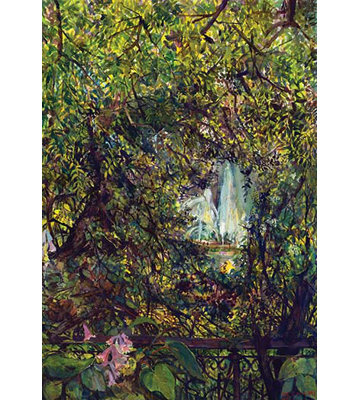 " Hidden Fountain " by Noel Miles