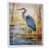 White Floater Framed