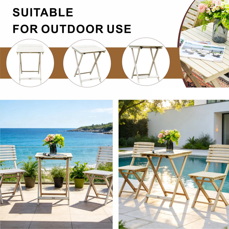 Floyd Acacia Patio Dining Set with