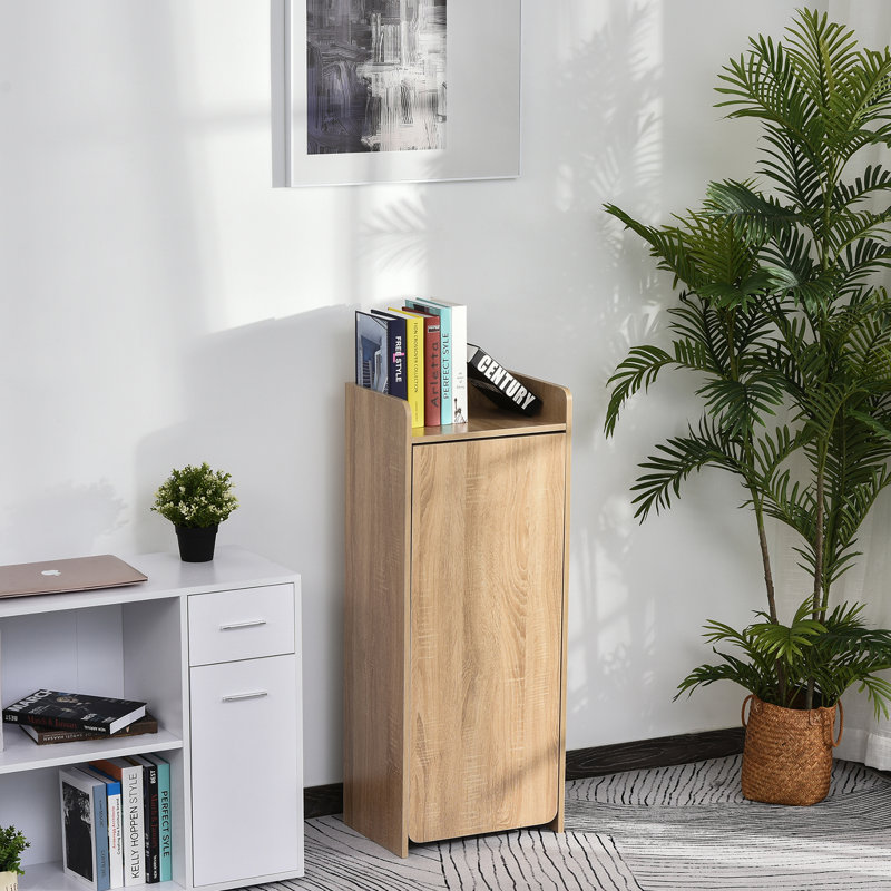 2 In 1 Storage Cabinet & Dining Table 4-Tier Shelf w/ Drop Leaf Tabletop Home