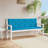 Garden Bench Cushion Set of 2 Light Blue Outdoor Garden Seating Cushions-1921456667-1921456686