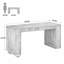 62.99-Inch Counter Height Pub Table with Strong Frame, Farmhouse Bar Table for Kitchen(Only Table)
