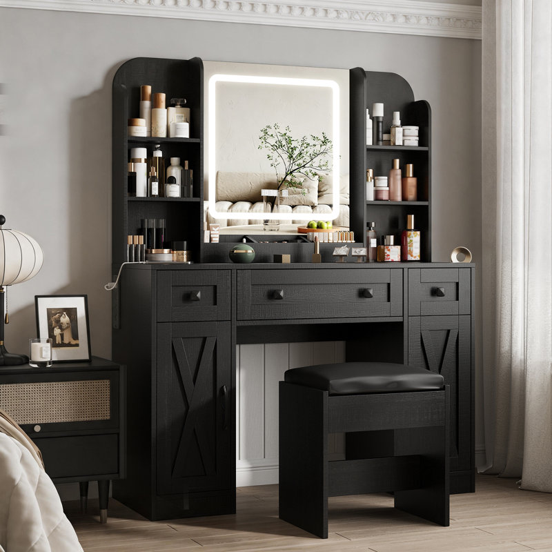 Kahala Vanity, Black