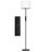 Hongyu 61.5'' Traditional Floor Lamp with Remote Control and Bulb Included-851918336
