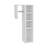 Storage Cabinet, 4 Shelves, White