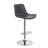 Kareema Swivel Upholstered Adjustable Height Counter Stool with Metal Frame-688602050-764305782