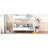 Full Over Bunk Bed, White - Sleek Appearance, Construction, Easy Assembly For All Users Modern Streamlined Frame, Space Efficient, Accommodates Multiple People Comfortably-1221953683-1221953692