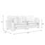 Maelina Bentura 214.9Cm Square Arms Sofa-1711366131