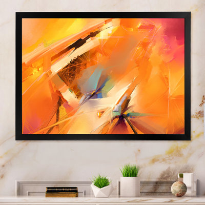 «Paint Waves», reproduction de cadre flottant sur toile