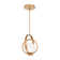 Luminaire suspendu sphère 1 lumière DEL Ellington