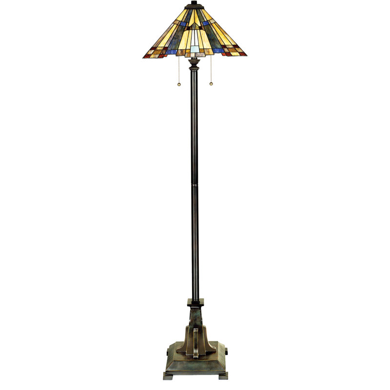 Iftadiye 62'' Bronze Traditional Floor Lamp