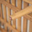 Causeuse d'extérieur en bois d'acacia