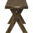 Compact Knotty Nutmeg Seating - Maximizes Space Rustic Charm Seat Enhances Interior Look