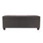 Banc de rangement à couvercle rabattable en tissu d'ameublement Lalonde-31230749-29620457