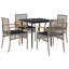 Ensemble de salle à manger de patio avec coussins 3 pièces Latitude Run®-115352486-115352498