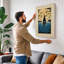 Sailboat Under Flight Coastal - Wrapped Canvas-1145672785-1145672794